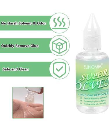 Tape Remover Hair Extensions Wig Glue Lace Front Tape Extensions Remover Tape Hair Extension Remover For Hair Replacement & Lace Front Wig & Poly Hairpieces Non Greasy & Quick Effect - Buy Online on GoSupps.com