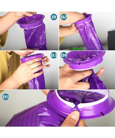 Disposable Vomit Bags - 16 Pack Portable 1000ML Emesis Bags for Travel Car & Motion Sickness Relief - Buy Online on GoSupps.com