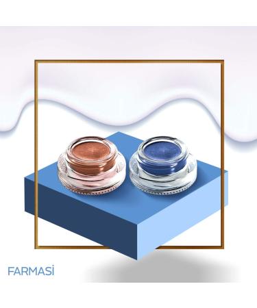 FARMASi Long Lasting Creamy Eyeshadow - Crease-Resistant, Ultra Pigmented Matte & Shimmer Shades, Waterproof Formula - Brown Sugar - 0.1 fl. oz - Buy Online on GoSupps.com