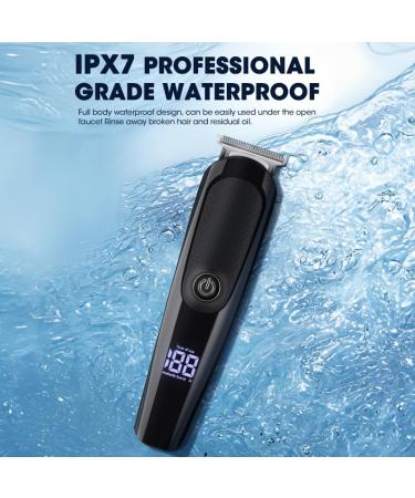 Multifunctional Hair Clippers Set - IPX7 Waterproof USB Electric Shaver & Nose Hair Trimmer for Household Use - Buy Online on GoSupps.com