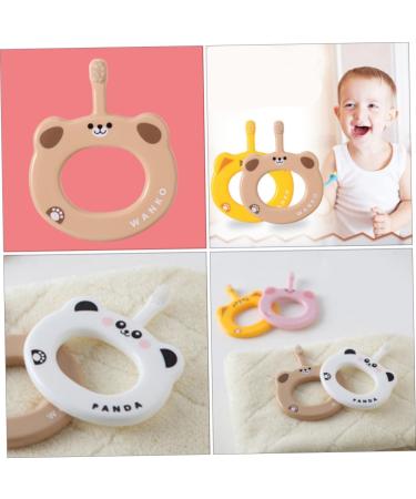 Minkissy Kids Toothbrush Set - 2 Pack Children's Toothbrushes for Effective Teeth Cleaning Anti-Drop Design Soft Bristles for Kids - Buy Online on GoSupps.com