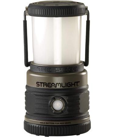 Streamlight 44931 Siege 540-Lumen Compact D Alkaline Outdoor Hand Lantern/Flashlight Combo, Coyote 540 Lumen Coyote 3xD Battery