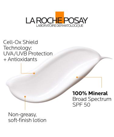 La Roche-Posay Anthelios Mineral Sunscreen SPF 50 - Zinc and Titanium Oxide Face & Body Lotion - Buy Online on GoSupps.com