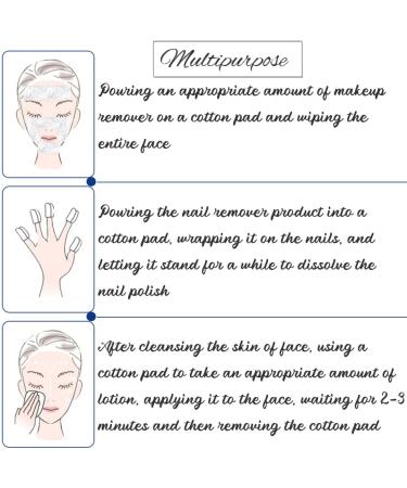 1200PCS Lint Free Cotton Pads - Soft Facial Cleansing Wipes for Makeup Skincare & Nail Polish - International Shipping Available - Buy Online on GoSupps.com