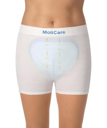Molicare Form 4 Drops for Easy Incontinence | High Security & Discretion for Men & Women | 32 Pieces Compatible with Molicare Premium Fixing Pants - Buy Online on GoSupps.com