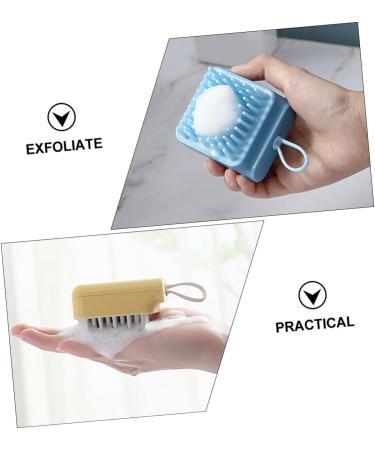 Collbath 4-Piece Silicone Massage Shampoo Brush Set - Scalp Massager & Shower Hair Tanning Brush for Ultimate Hair Care - Buy Online on GoSupps.com