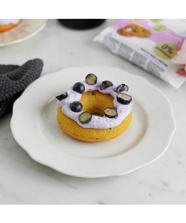 Nuvola Zero Ciambella Zero Protein Snacks Sugar Free Gluten Free and Lactose Free Zero Carbohydrates With Chocolate Chips Pack of 12 Made in Italy. - Buy Online on GoSupps.com