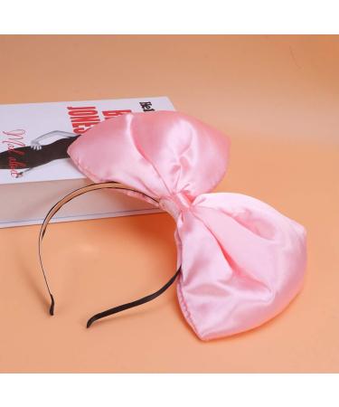 FRCOLOR Huge Bow Headband Bowknot Hair Hoop Halloween Christmas Hair Band Hoop Party Hair Accessories for Woman Girl (Pink) - Buy Online on GoSupps.com