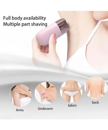 RSW308 Women's Electric Shaver for Full Body Hair Removal - Pink Armpit & Private Parts Grooming Tool - Buy Online on GoSupps.com