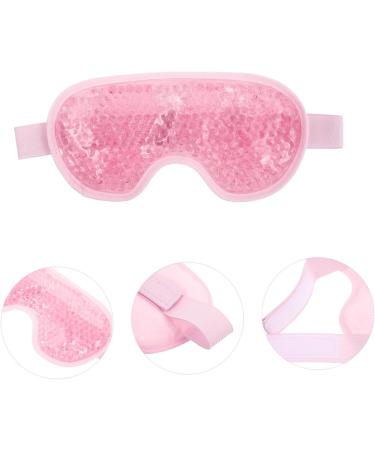 Beaupretty 1pc Cold Compress Hot Compress Eye Mask Sleeping Patch Cold Blindfold Cooling Eye Cover Compress Eye Pad Eye Hot Cold Eye Bead Sleep Hot and Cold Gel Red Red 20X10X1CM - Buy Online on GoSupps.com
