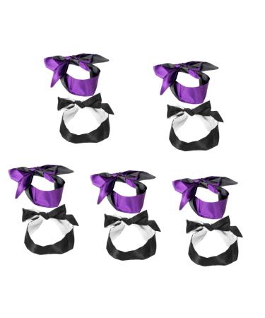 Healeved 10 Pcs Sleeping mask Silk Night Eye Shade Fully Light Blocking Adjustable Strap Blindfold Night Eye Masks Blind Folds for Adult Play Night Eye Cover Airplane Satin to Sleep Travel Assorted Colorx5pcs 1 Count (Pack of 1)