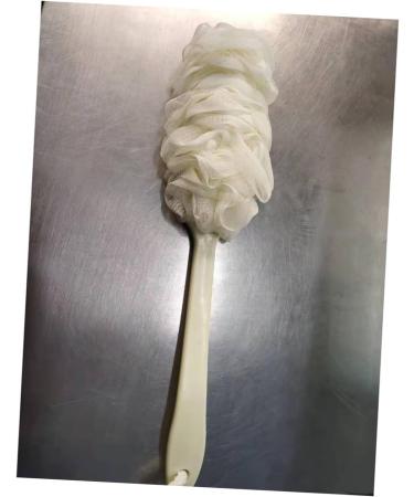 minkissy 3pc Bath Sponge Bath Ball Wooden Long Handle Bath Flower Shower Ball Shower Sponge Towel Take a Bath - Buy Online on GoSupps.com