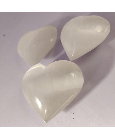 Specimen Healed Natural Crystal Heart Gypsum Heart Hand Made Quartz Gemstones Stone Hearts Balancing Collector Crystals Reiki As a Gift FZUGEDRLI - Buy Online on GoSupps.com