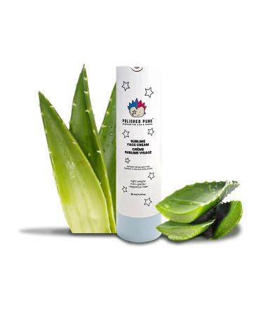 All-Natural Sublime Facial Cream for Kids & Tweens Face Moisturizer Fragrance-Free Lightweight Non-Greasy 50 ml/1.7 fl oz