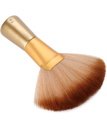 Soft Fan-shaped Brush Barber Hair Cutting Salon Neck Face Duster Brush Stylish Hair Cutting Tools Hairdressing Attachment with Handle Suit for Stylist Barber - Buy Online on GoSupps.com