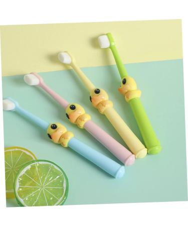 Beaupretty 4-Piece Cartoon Baby Toothbrush Set | Soft Bristles for Kids & Toddlers | Manual Travel Toothbrush for Sensitive Teeth - Buy Online on GoSupps.com