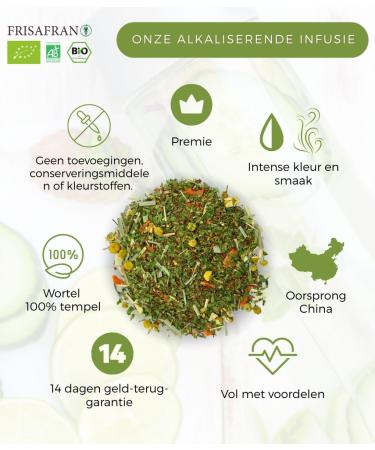  FRISAFRAN FRISAFRAN | Organic Alkaline Infusion Loose Leaf 100g | Alkaline Tea | Delicious and Healthy Infusion | Antioxidants | Digestive | Mineralized | Health and Wellness | Alkaline Herbal Tea | Alkaline Infusion - Buy Online on GoSupps.com