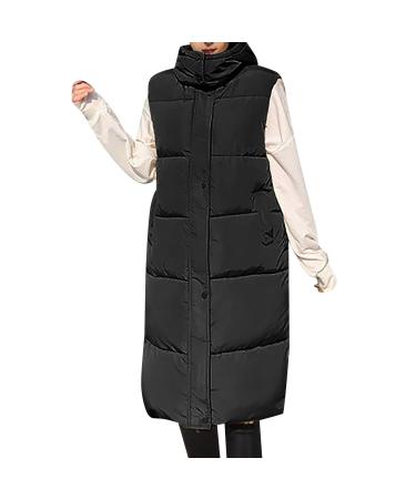 Genetic women's winter coat warm quilted coat long with removable hood creamkatzii winter jacket lang women women jacket winter waterproof quilted coat women light transition black black XXL