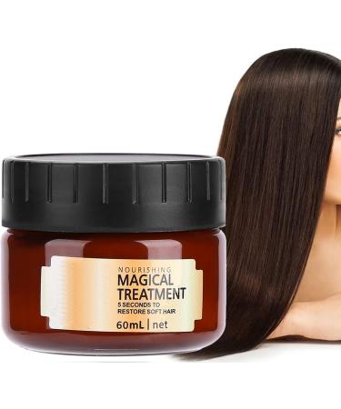 60ml Hair Repair Mask Nourishing Shine Hair Mask Deep Hydration Hair Mask for Split End Repair Dry Rough Damaged Hair - Buy Online on GoSupps.com