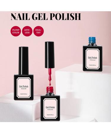 Pearl Glitter Nail Polish - Pearlescent Shell Glitter Pink Shimmer Mermaid Nail Polish - Soak Off UV LED Gel Nail Polish - Long Lasting Nail Art DIY Home (15ml) - Buy Online on GoSupps.com