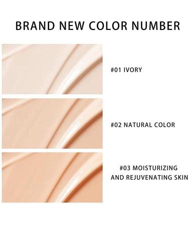 3Pcs FV Concealer Foundation FV Tender the Skin Full Coverage Foundation Long-Lasting Waterproof Moisturizing Smooth and Oil-Free Liquid Foundation.(Moisturize Skin) - Buy Online on GoSupps.com