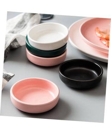 Milisten 6 Pcs Sauce Dish Vinegar Dish Ceramic Dipping Bowls Ceramic Sauce Bowl Saucer Serving Dishes Ceramic Sauce Plates Dip Bowls for Parties Mini Bowl Ceramics Japanese-Style re-usable 9X9X2.5CMx3pcs Blackx3pcs - Buy Online on GoSupps.com