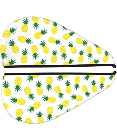 Super Absorbent Pineapple Microfiber Hair Towel - Quick Drying Hair Turban for Curly Thick Hair | Perfect Hair Wrap for Women Girls & Kids - Buy Online on GoSupps.com