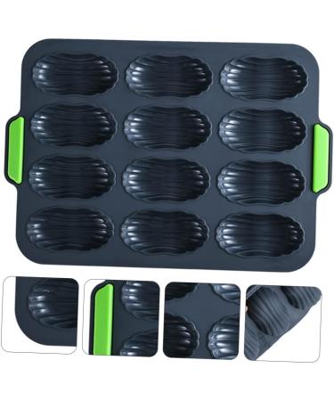 MAGICLULU Silicone Muffin Tin 2 Pcs Silicone Cake Mold Silica Gel Biscuit Cookie Plate Silicone Mold 34.5x23.8cmx2pcs - Buy Online on GoSupps.com