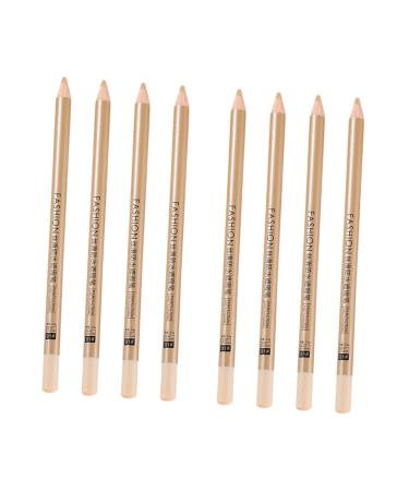 PLAFOPE 8 Pcs Concealer for Marks Concealer for Dark Circles Wooden Cosmetic Concealer Pen