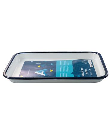 Art Alternatives Enamel Butcher Tray - 7x10.5 inches, White - Buy Online on GoSupps.com