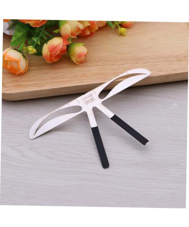 Angoily Eyebrow Shaper Kit for Women Eyes Eyebrow Ruler Stencil Template Eyebrow Trimming Balance Ruler - Buy Online on GoSupps.com