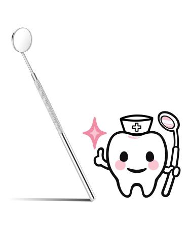 Dental mirror stainless steel mouth mirror dental mirror mouth tooth inspection mirror dental speculum stomatoscope dentist tool 1 piece (1 Pack) - Buy Online on GoSupps.com