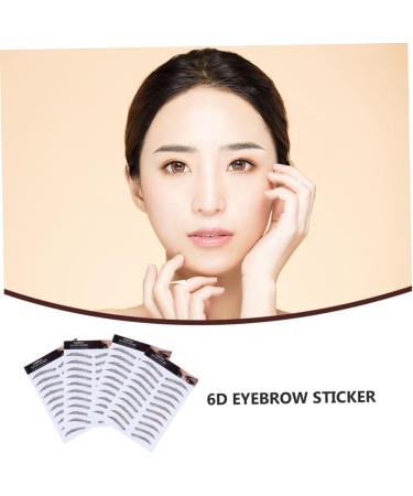 POPETPOP 12 Pcs Eyebrow Stickers Waterproof Stickers Water Transfer Eyebrow Sticker Post Paper - Buy Online on GoSupps.com