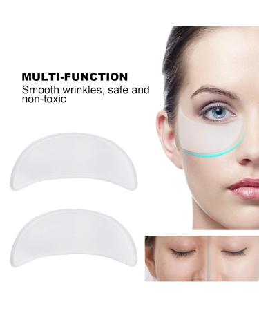 2-Part Anti-Wrinkle Eye Flap | Reusable Silicone Eye Cushion Sticker for Skin Lift & Smoothing Eye Folds - International Shipping - Buy Online on GoSupps.com