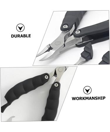 Housoutil 1pc Folding Hawk Mouth Pliers Nursing Fingernail Clipper Ingrown Toenail Practical Nail Clipper Useful Nail Clipper Fingernail Toenail Clipper Stainless Steel - Buy Online on GoSupps.com