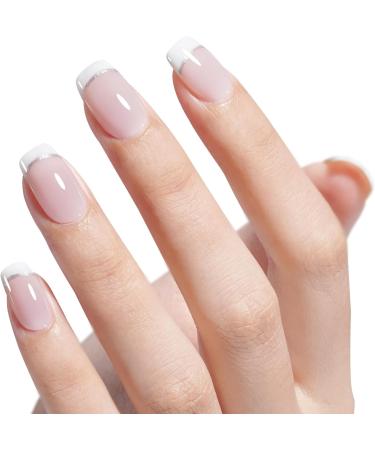 AILLSA Nude Gel Polish Set Pink Milky White Jelly Gel Nail Polish with Base and Top Coat Neutral Sheer Colors Translucent Gel Polish for French Manicure Soak Off U V Gel Starter Kit DIY at Home Crystal Castles - Buy Online on GoSupps.com