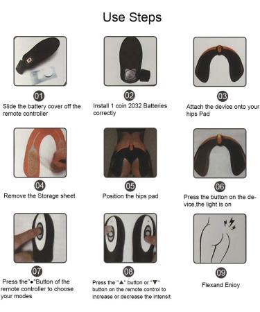 Wireless EMS Muscle Trainer - Hurrise Unisex Youth Belly Stimulator for Home Fitness - Buy Online on GoSupps.com