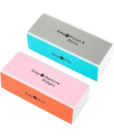 Nail Files Powder Brush Durable Buffing grit Accessories UV Gel Polish Tools for Home Professional use Portable Buffer Files Buffers Manicure Pedicure Care Kit Dead Skin - Buy Online on GoSupps.com