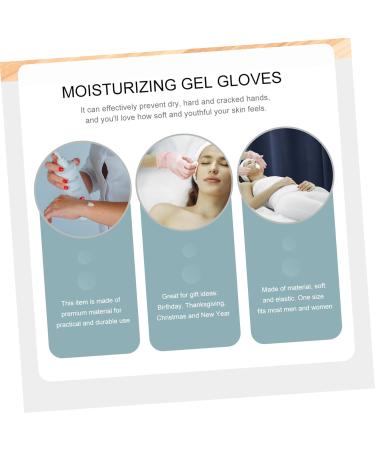 Healeved 3 Pairs Moisturizing Gel Gloves Cotton Moisturizing Gloves Hydrating Gloves Spa Gloves Womens Glives Dry Cracked Hands Gloves Cotton Gloves for Care Miss Sock Cotton - Buy Online on GoSupps.com
