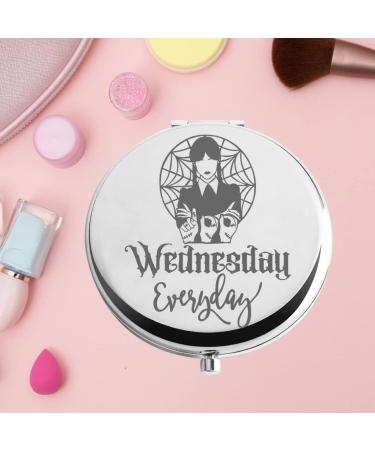 Addams Movie Pocket Mirror Wednesday - Gifts for Women, Girls, and Teenagers - Buy Online on GoSupps.com