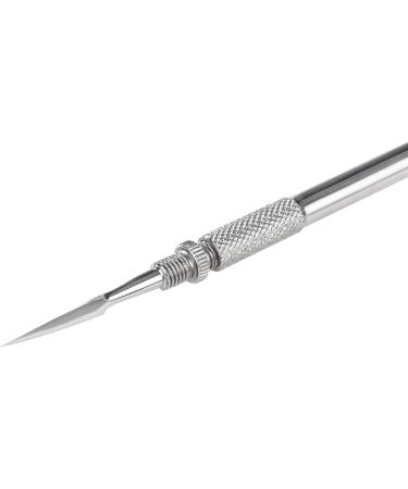 REMOS Comedone Squeezer & Pimple Remover - Stainless Steel Milia Knife with Stylus & Loop for Effective Skin Care | International Shipping Available - Buy Online on GoSupps.com