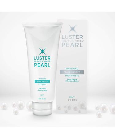 LUSTER PREMIUM WHITE - Pearl Paste, 4 Ounce Pearl Paste Toothpaste