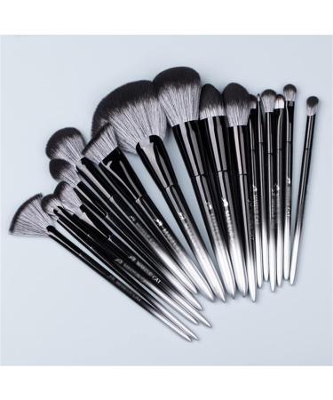 DFHBFG Cosmetic Brush | Black Silver Series - Soft Hair Brushes for Beginners & Professionals | Ultimate Makeup Tool - Buy Online on GoSupps.com