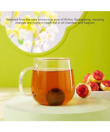 Green Mandarin Orange Peel Ripe Pu-erh Tea Leaves - Loose Leaf 3.5oz Canister - Buy Online on GoSupps.com