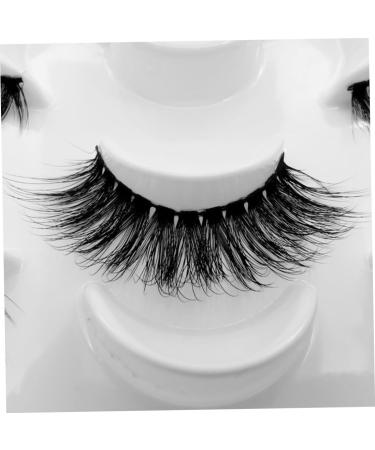 Buy Self Adhesive 3D Mink Fluffy Eyelashes - 7 Pairs Faux Lash Extensions for Effortless Makeup - Buy Online on GoSupps.com