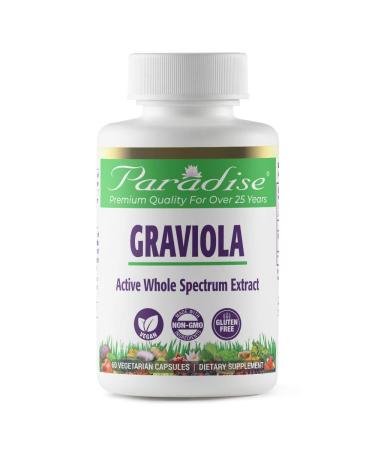 Paradise Herbs Graviola 60 Vegetarian Capsules