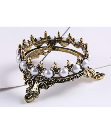 Bongles Crown Pen Holder Pearls Nails Art Design Painting Pen Brush Stand for DIY Manicure Nail Carving Drawing Pencils - Buy Online on GoSupps.com
