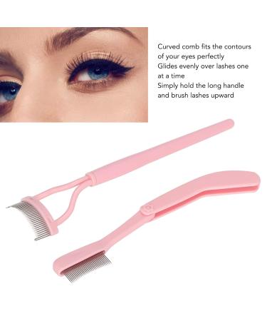 Eyelash Separator & Comb - 2PCS Eyebrow Grooming Tool Set for Perfect Eye Makeup | International Shipping - Buy Online on GoSupps.com