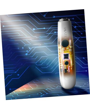 HAPINARY 1pc Skin Tester Facial for Women High Frequency Cosmetic Instrument Lcd Digital Skin Tester Skin Analyzer Monitor Face Care Tester Sensor White Travel Precision - Buy Online on GoSupps.com