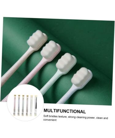 Minkissy 12-Pc Wangan Hair & Hand Toothbrush Set | Portable Ultra-Like Toothbrushes for Kids & Pregnant Women - Quality Cleaning Tool for Home Use - Buy Online on GoSupps.com